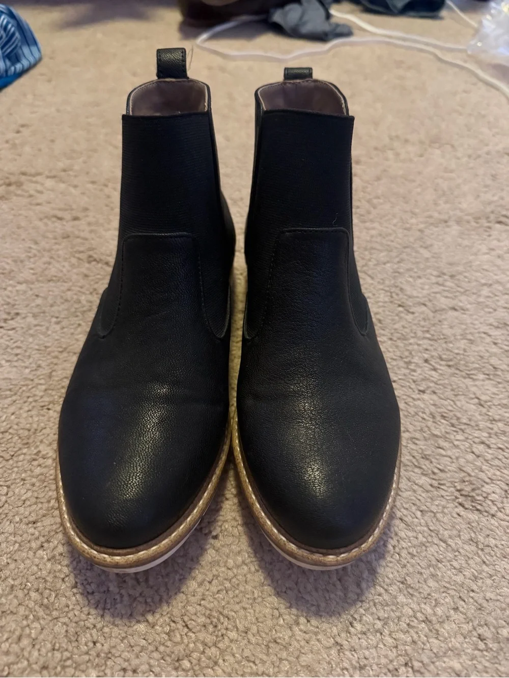 Kelly & Katie Arlo Leather Ankle Boots